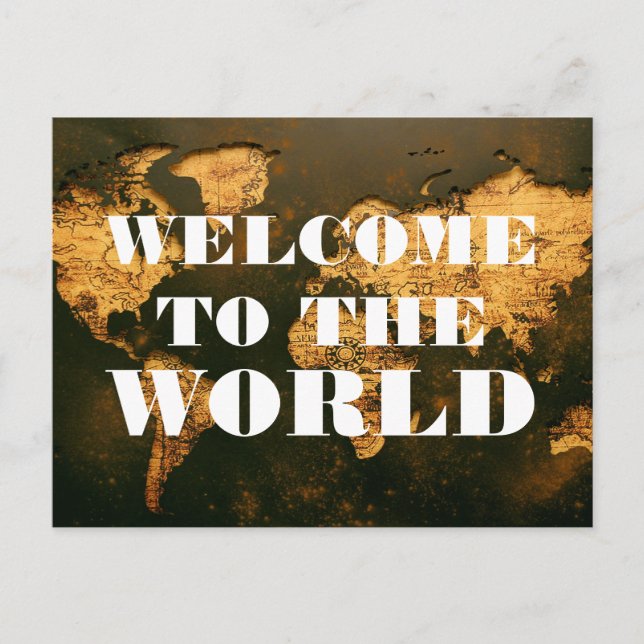 Convite para Chás de fraldas com Temas de viagens  (Frente)