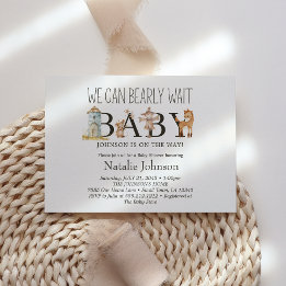 Convite para Chás de fraldas de animais Fazendas