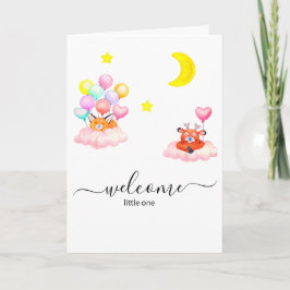 Convite para Chás de fraldas de Florestas Encantad