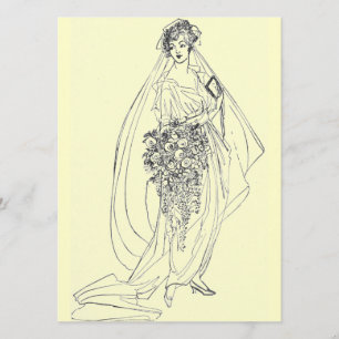 convite para chás de panela vintage