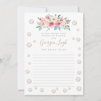 Convite para Chás Pérolas e Prosecco