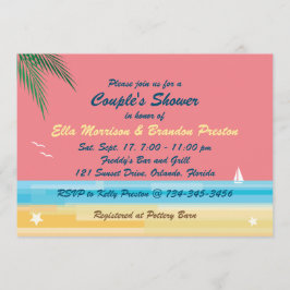 Convite para Chás Sunset Beach