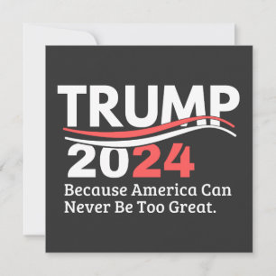 Convite pára-choque trump 2024