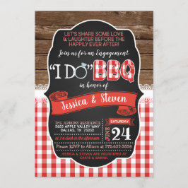 Convite para Churrasco de Casamento