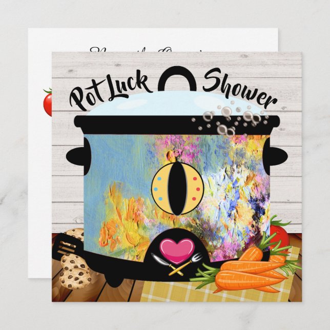 Convite para Churrasco de Compartilhamento (Frente/Verso)