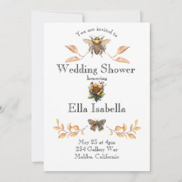 Convite para Chuveiro de Noiva Steampunk