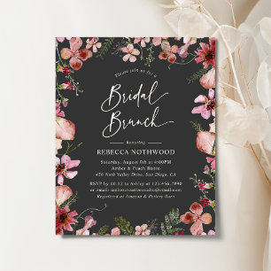 Convite para Cinza Bridal Boho de Orçamento