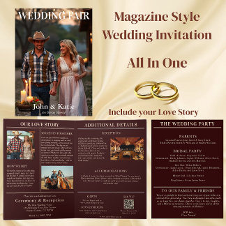 Convite para Cobrir da Revista Country Wedding