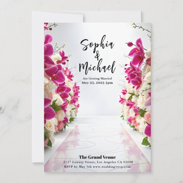 Convite para Cobrir da Revista de Casamento (Frente)