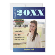 Convite para Cobrir da Revista de Graduação Azul S