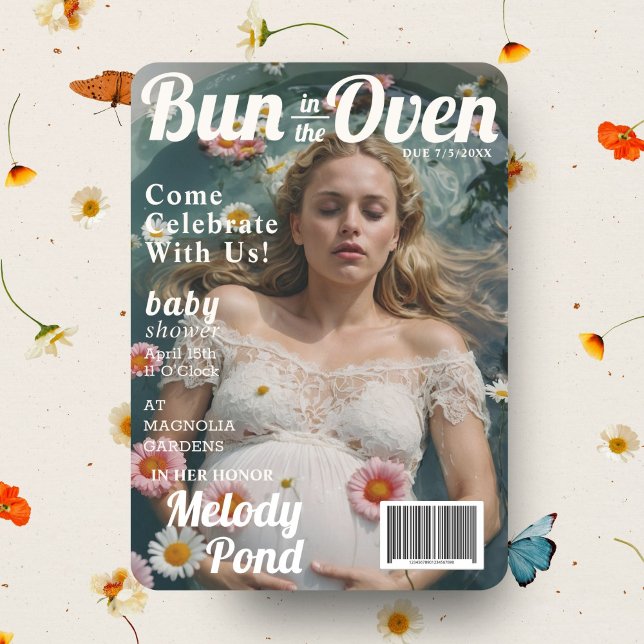 Convite para Cobrir da Revista de Maternidade do c (Criador carregado)