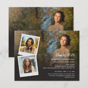 Convite para Colagem de Fotografias da festa de fo