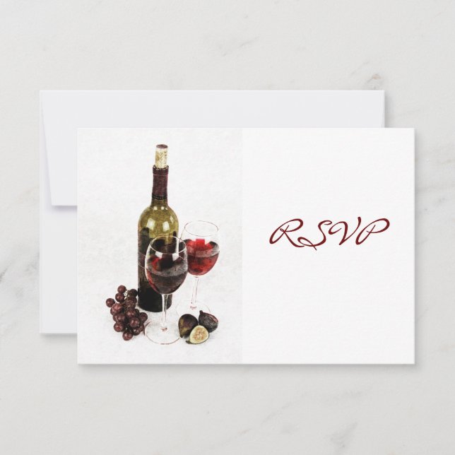 Convite para comemoração do janto do vinho (Frente)