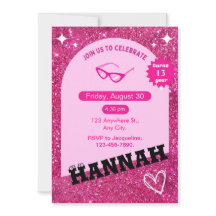 Convite para comemoração e aniversário