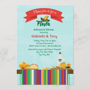 Convite para Comida Mexicana