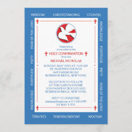 Convite para Confirmação de Presentes Espirituosos