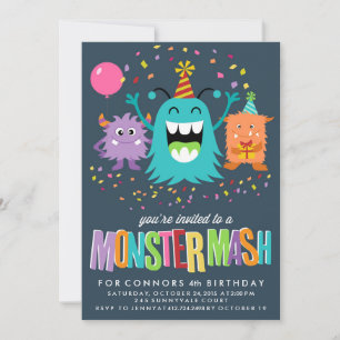 Convite para CONVITE DE FESTAS de ANIVERSÁRIO DE