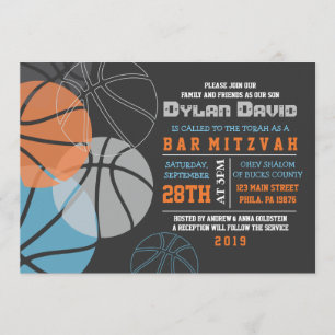Convite para convite para o Bar legal BASKETBALL B