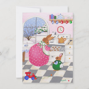 convite para cookies de panificação