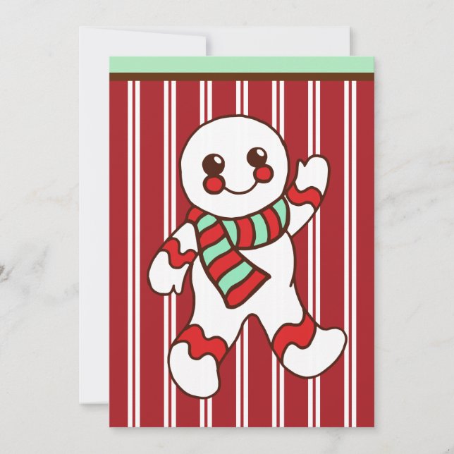 Convite para cozinheiros de Natal (Frente)