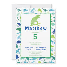 Convite Para Crianças De Aquarela De Festa de aniv