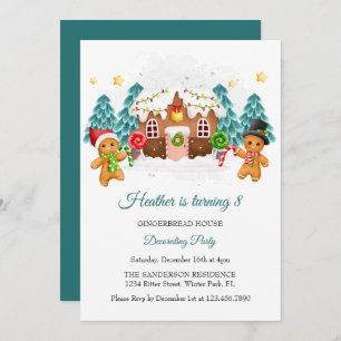 Convite Para crianças Festa de aniversário de decoração de