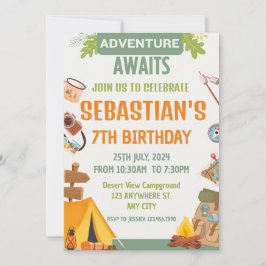 Convite para crianças modernas Festas de aniversár