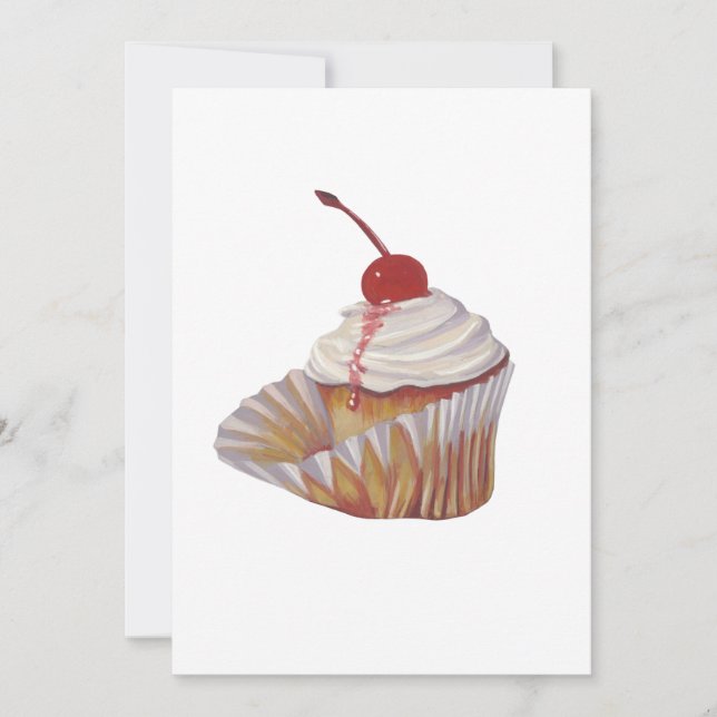 Convite para cupcakes (Frente)