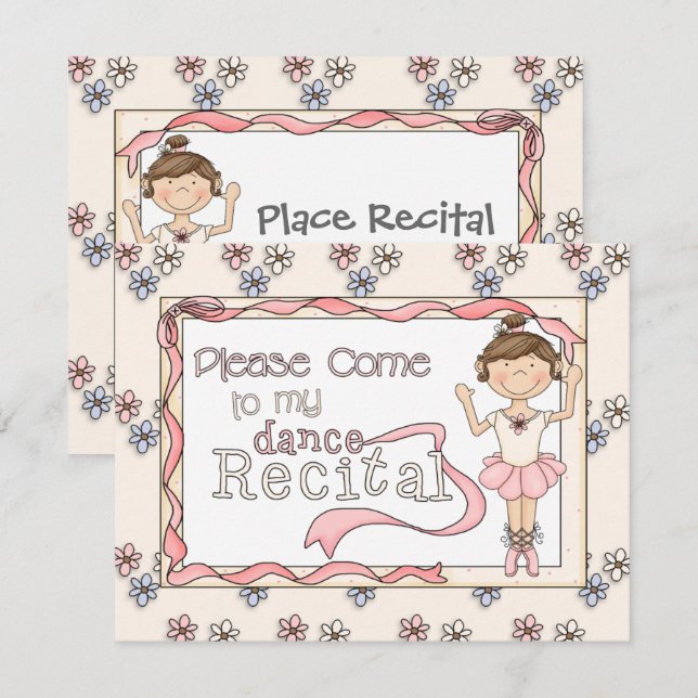 Convite para Dança Considerando (Frente/Verso)