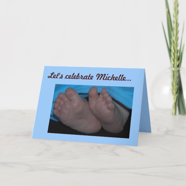 Convite para Dedos Bebês (Frente)