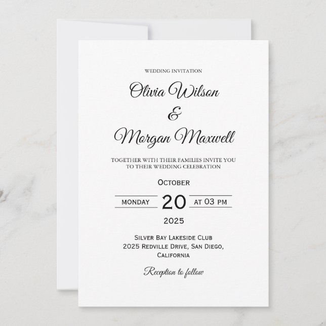 Convite para demonstração 7 (Frente)