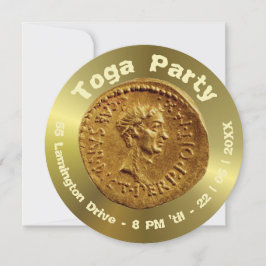 Convite para Design de Moedas Romanas Personalizad