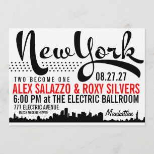 Convite para Destino de NOVA IORQUE