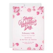 Convite para Dia de os namorados do Partido "Comer