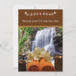Convite para Dia do Spa