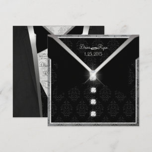 Convite para Diamante Preto Tie