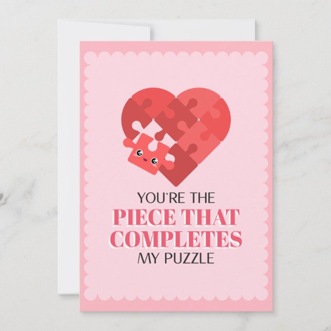 Convite para dias de os namorados (Frente)