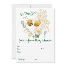 Convite Para Duas Abelhas