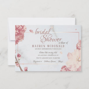 Convite para Elegância Blooming