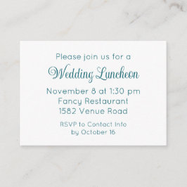 Convite para Elegante de Elegante para Eventos de 