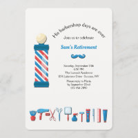 Convite para Elementos de Compro de Barber
