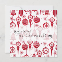 Convite para Enfeites de natal