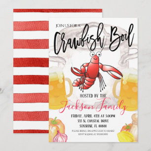 Convite para Ensopado de Lagostim