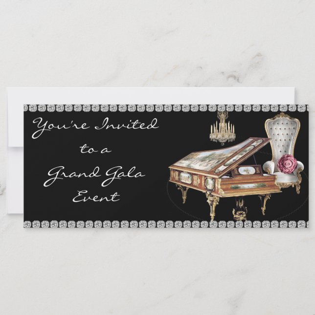 Convite para Evento Baby Grand Gala (Frente)