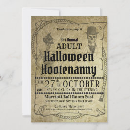 Convite para Evento de Bola de Figurino Ocidental