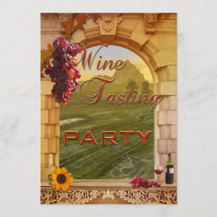 Convite para Evento de Degustação de Vinhos da Vin