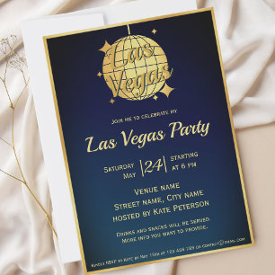 Convite para evento de despedida de solteiro em La