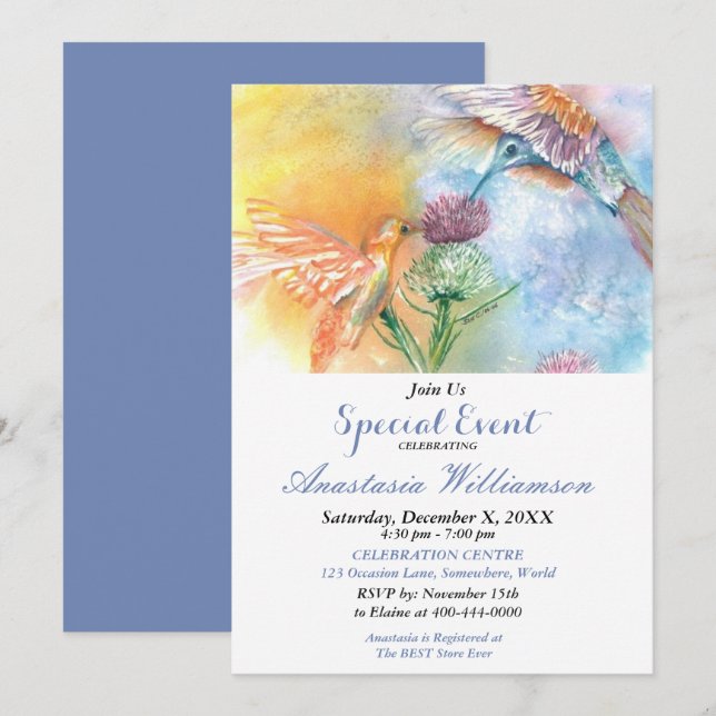 CONVITE PARA EVENTO DE FESTA DA PRIMAVERA (Frente/Verso)