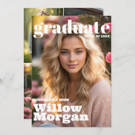 Convite para Evento de Graduação de Fotografia do