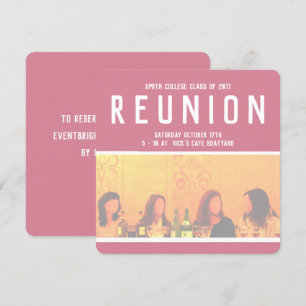 Convite para Evento de Mulheres em Rosa e Amarelo